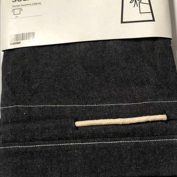 IKEA Men’s Half Apron BBQ / Chef SOLKUL Black - Picture 9 of 9